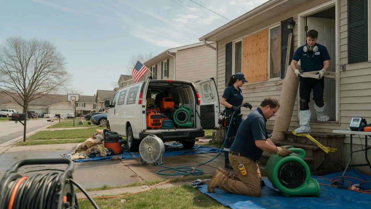 Water Damage Restoration in Wolfforth, TX near me